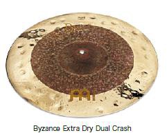 MEINL/クラッシュ B18DUC（18 Byzance Extra Dry Dual Crash）〈マイネル シンバル〉