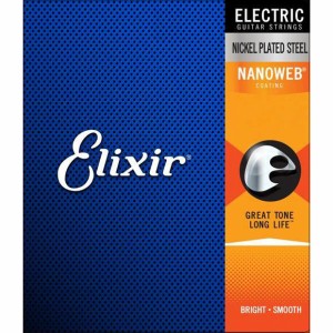 Elixir/12弦エレキ弦 12450 NANO WEB ナノウェブ 〈エリクサー〉