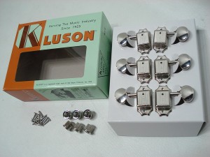 KLUSON/ペグ 3per side/MB/Nickel 【クルーソン】