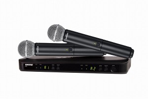 SHURE BLX288J/SM58-JB ボーカルマイクワイヤレスシステム〈シュアー〉