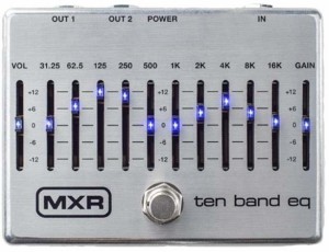 MXR M108S TEN BAND EQ 10バンドグラフィックイコライザー〈ジムダンロップ〉