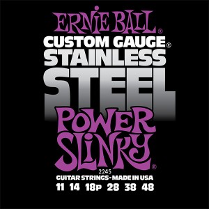 ERNIE BALL エレキ弦 Stainless Slinky（2245・2246・2247・2248・2249）〈アーニーボール〉