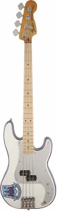 Fender Iron Maiden Steve Harris Precision Bass Olympic White 〈フェンダー〉