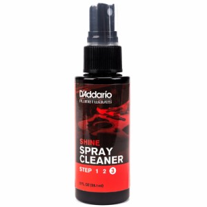 D'addario PW-PL-03S Protect Shine Spray Polish 2oz スプレーポリッシュ〈ダダリオ〉