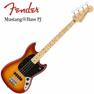 Fender Player Mustang Bass PJ, Maple Fingerboard, Sienna Sunburst【フェンダーMEXムスタングベース】 