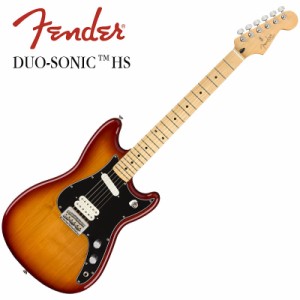 Fender Player Duo-Sonic HS, Maple Fingerboard, Sienna Sunburst【フェンダーMEXムスタング】 