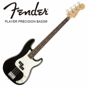 Fender Player Precision Bass Black Pau Ferro Fingerboard【フェンダープレシジョンベース】