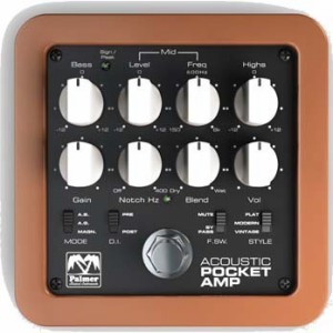 Palmer POCKET Amp Acoustic アコースティック・弦楽器用ペダル/プリアンプ/DI【パーマー】