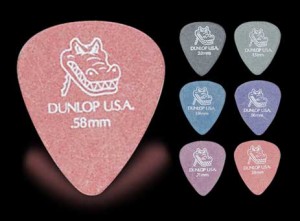 Jim Dunlop ピック 417R GATOR GRIP Standard〈ダンロップ〉