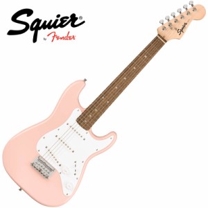 Squier by Fender Mini Stratocaster, Laurel Fingerboard, Shell Pink【スクワイア フェンダー】