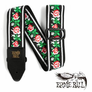 ERNIE BALL CLASSIC JACQUARD STRAP WINTER ROSE ストラップ [#4688]〈アーニーボール〉