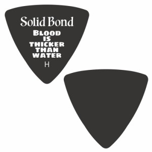 Solid Bond PR3-BKH Triangle Pick 3 Black Heavy 横山健シグネチュアピック 10枚【ソリッドボンド】 