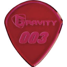 GRAVITY GUITAR PICK/G003P 003 Standard 1.5mm Red アクリルピック【グラビティギターピック】