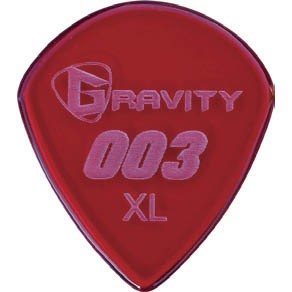 GRAVITY GUITAR PICK/G003XP 003 XL 1.5mm Red アクリルピック【グラビティギターピック】