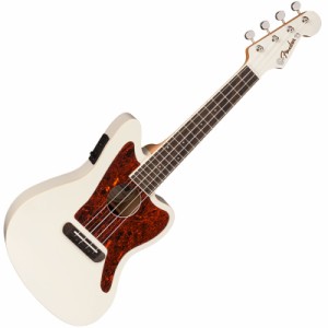 Fender ウクレレ Fullerton Jazzmaster Uke, Olympic White【フェンダー】