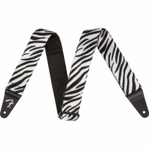 Fender Wild Animal Print Straps Zebra Print ギターストラップ【フェンダー】