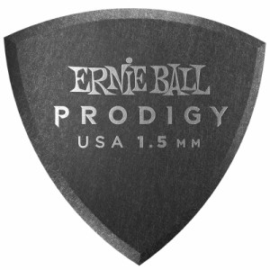 ERNIE BALL 1.5MM BLACK SHIELD PRODIGY PICKS 6枚パック ピック シールドシェイプ #9331【アーニーボール】