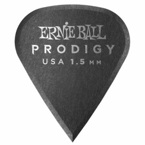 ERNIE BALL 1.5MM BLACK SHARP PRODIGY PICKS 6枚パック ピック シャープシェイプ #9335【アーニーボール】