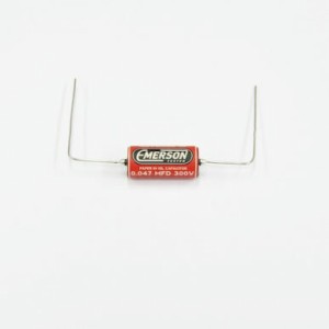 EMERSON Custom/0.047UF 300V RED EMERSON PAPER IN OIL TONE CAPACITORS【エマーソンカスタム/コンデンサー】