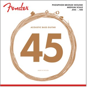 Fender 7060 アコースティックベース弦 Phosphor Bronze .45-.100〈フェンダー〉
