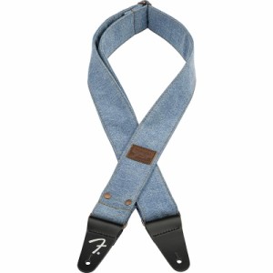 Fender x Wrangler Denim Strap, Light Indigo ギターストラップ〈フェンダー〉