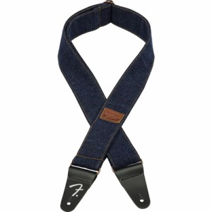 Fender x Wrangler Denim Strap, Dark Indigo ギターストラップ〈フェンダー〉