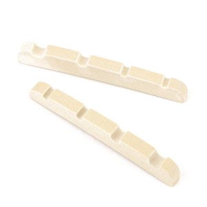 Fender Jazz Bass Pre-Slotted Micarta String Nut, (2) ナット〈フェンダー〉