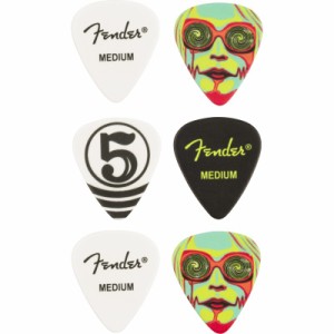 Fender John 5 351 Celluloid Picks (6 pack) ピック  (フェンダー)