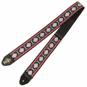 D'Andrea Ace Guitar Straps ACE-10 Snowflake ギターストラップ〈エース〉