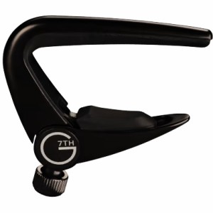 G7th Newport Capo Black アコースティックギター 6弦用 ニューポートカポ〈ジーセブンス〉