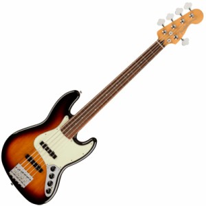 Fender Player Plus Jazz Bass V, Pau Ferro Fingerboard, 3-Tone Sunburst〈フェンダー5弦ジャズベース〉
