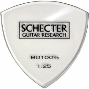 SCHECTER SPD-EZ10CL(三角型) 世界初100%土に還るピック10枚 〈シェクター〉