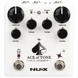 NUX ACE of TONE デュアルオーバードライブペダル〈ニューエックス〉