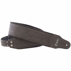 RightOn! STRAPS B-CORK Black ギター ベース用ストラップ 〈ライトオン！ストラップス〉