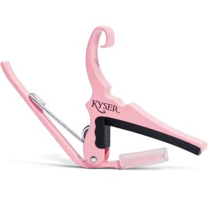 Kyser KG6KA PINK アコースティックギター用カポ〈カイザー〉