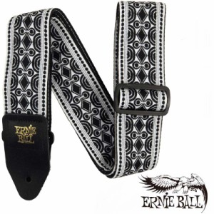 ERNIE BALL BEATNIK BLACK JACQUARD STRAP ストラップ [#5319]〈アーニーボール〉