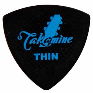 Takamine ポリアセタール P3B THIN トライアングルピック 10枚セット (タカミネ)