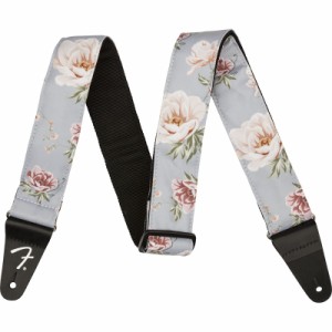 Fender Floral Strap, Gray 2" ギターストラップ〈フェンダー〉