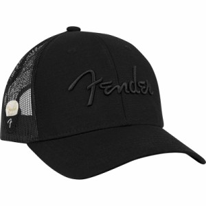 Fender Snap Back Pick Holder Hat, Black ベースボールキャップ【フェンダー】 