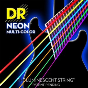 DR/NEON Guitar String Neon マルチカラー DR-NMCE