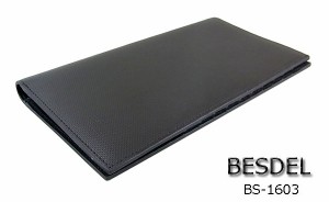 [定形外郵便発送] 【BESDEL】【長財布】牛革長財布 レザーロングウォレット パスポート 通帳 収納可能[送料無料]