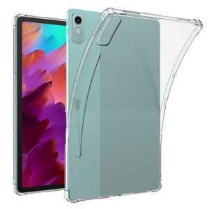 Lenovo Tab P12 12.7inch ZACH0002JP / XiaoXin Pad Pro 12.7インチ 兼用タブレットケース 四角保護 透明 TPU クリアケース レノボタブ 