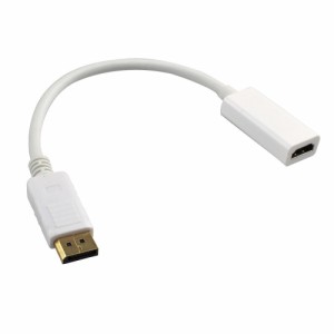 DisplayPorttoHDMI変換アダプタ(DPtoHDMI)オス-メス