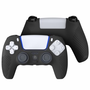 プレイステーション PS5 コントローラー カバー TPU シリコン素材 スキンケース PlayStation5 ソフトカバー 耐衝撃 滑り止め 簡単装着