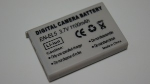 NIKON EN-EL5対応 互換 大容量 バッテリー 1100mAh☆Coolpix P80