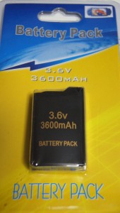 PSP1000専用 大容量互換予備 バッテリー 3.7V 3600mAh　　