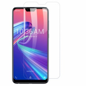 【送料無料】 ASUS Zenfone Max Pro (M2) ZB631KL強化ガラス 液晶保護フィルム ガラスフィルム 耐指紋 撥油性 表面硬度 9H 業界最薄0.3mm