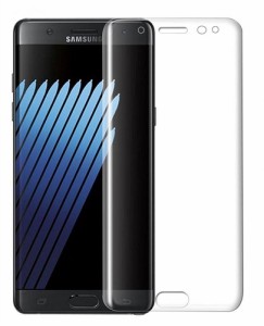 強化ガラスフィルム Samsung Galaxy Note 7 用 全面カバー3D曲面形状 液晶保護 強化ガラスフィルム(0.3mm，硬度9H )サムスン