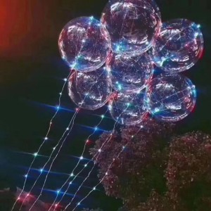 光る風船 バルーン (5セット) クリスマス 飾り LED風船 光るバルーン 光る気球 バルーン お祭り イベント パーティー