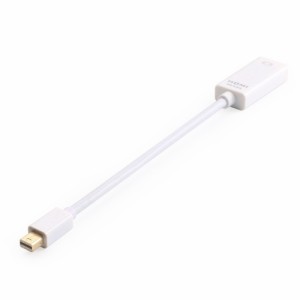 【送料無料】Mini Displayport (Thunderboltポート互換性) to HDMI変換アダプタ オス → メス 4K x 2K